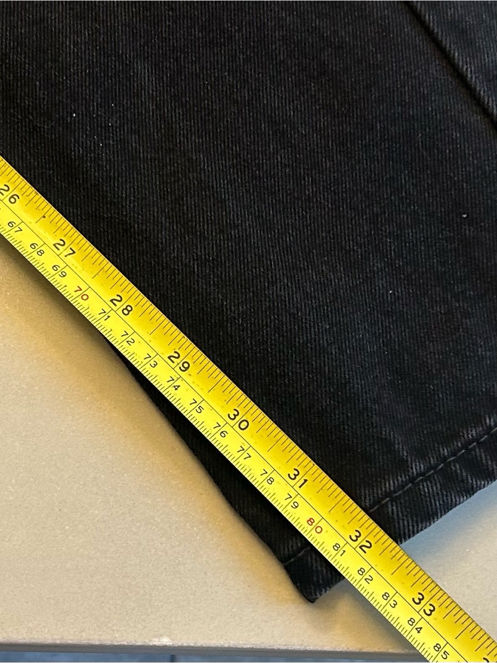 Men’s Levis 505 Regular Fit Straight Leg Black Denim Jeans. Size 34/34 - Picture 7 of 15